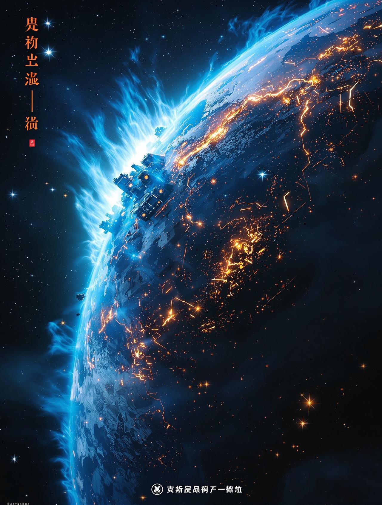 k8经典影视即将上线-流浪地球3预告海报